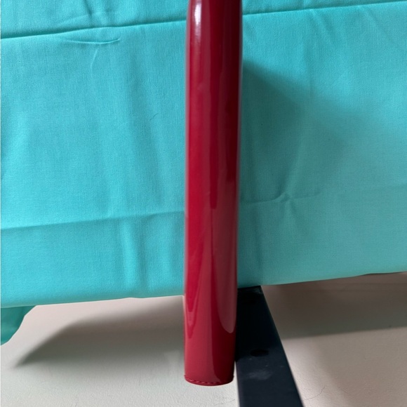 YSL Red Patent Leather Zip Wallet - Picture 6 of 14